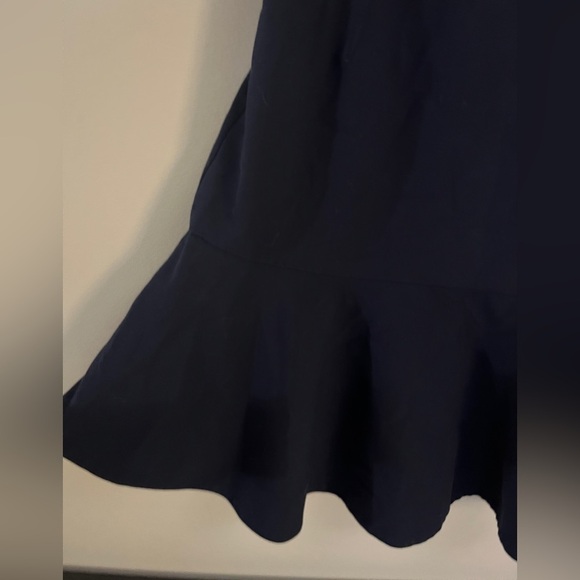 Banana Republic Navy Blue Short Sleeve Dress Size 14 - Picture 4 of 9